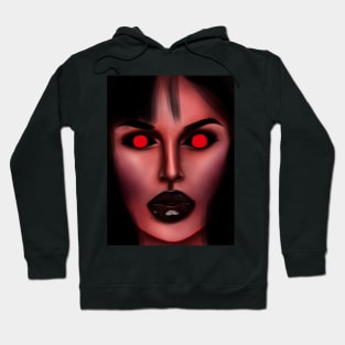 Glowing Red Eyes Hoodie